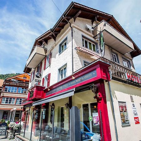 Hotel Tell And Apartments Unterseen Dış mekan fotoğraf