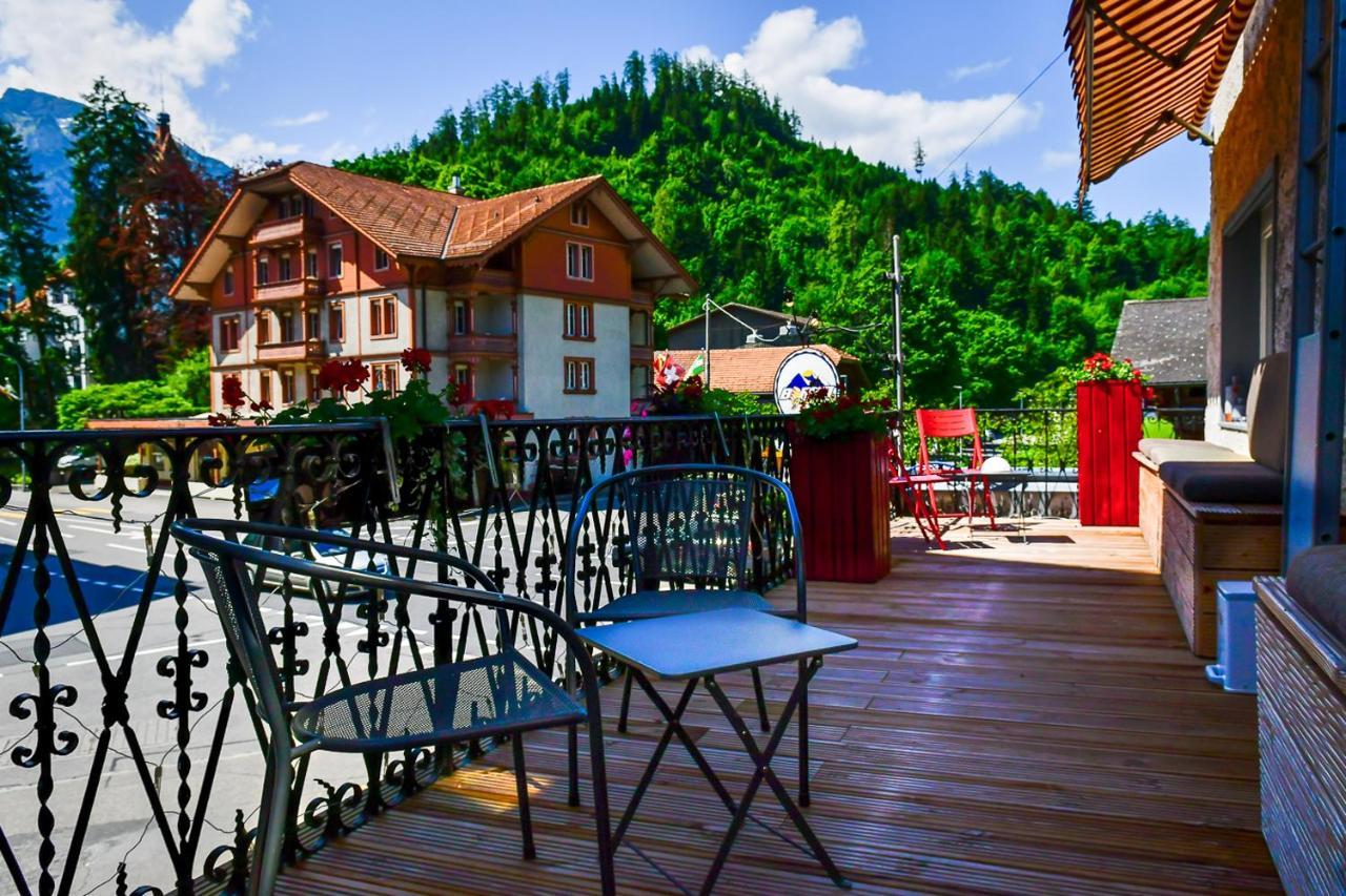 Hotel Tell And Apartments Unterseen Dış mekan fotoğraf