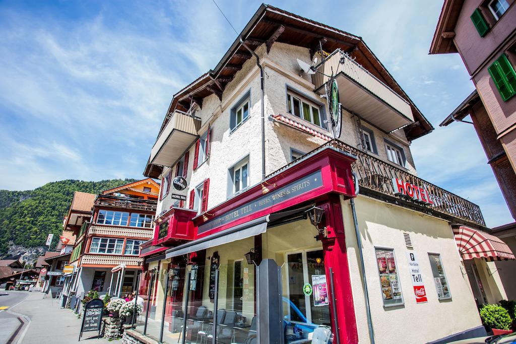 Hotel Tell And Apartments Unterseen Dış mekan fotoğraf